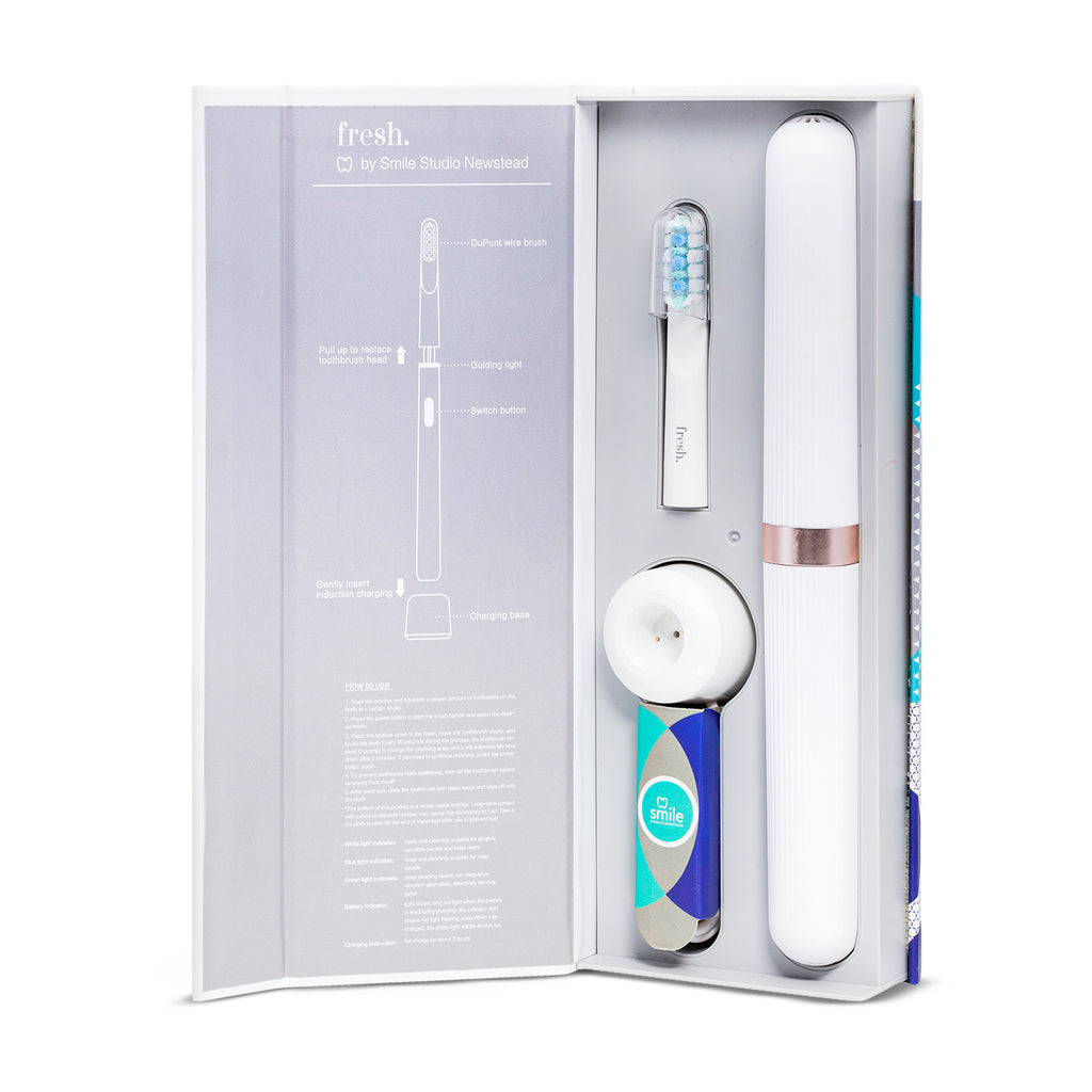 Silver Sonic Toothbrush